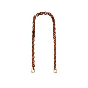 CLARE V Shoulder Strap in Mini Resin Link